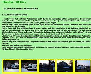 Marokko 2012 Marokko 2012