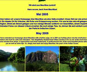 Reiseberichte Mauritius Reiseberichte Mauritius