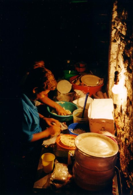 Straen Essen in Acapulco