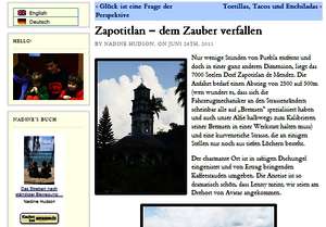Zapotitlan - dem Zauber verfallen Zapotitlan - dem Zauber verfallen
