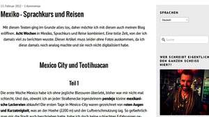 Mexiko - Sprachkurs und Reisen Mexiko - Sprachkurs und Reisen