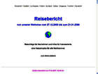 Reisebericht Weltreise 2006 Reisebericht Weltreise 2006