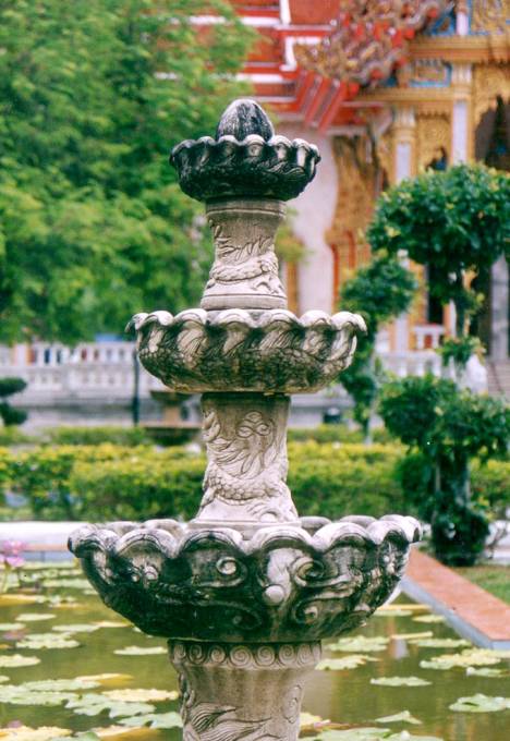Brunnen in Wat Chalong