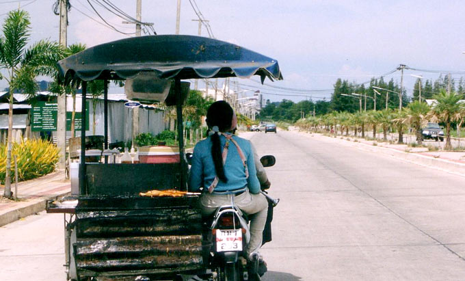 Mobiler Essstand in Phuket-Stadt