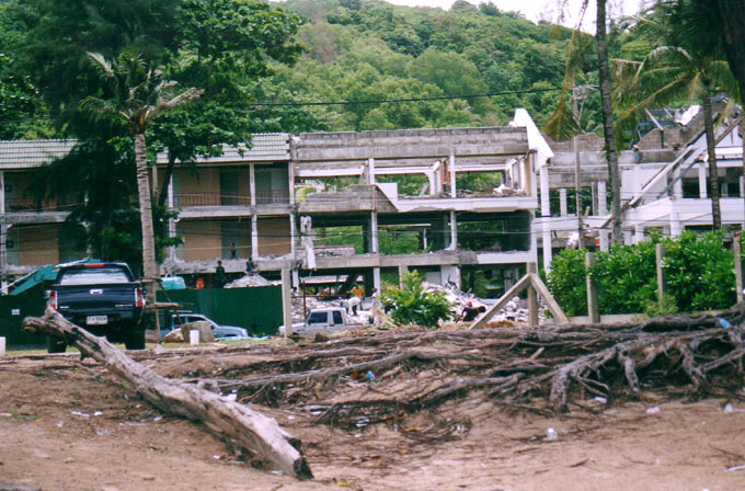 Flutschaden, Kata Beach