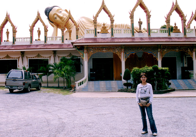Liegender Budha auf Phuket