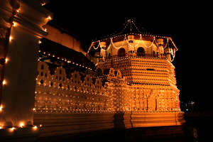 Der Zahntempel in Kandy Der Zahntempel in Kandy
