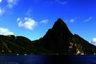 Segeln entlang St. Lucia Segeln entlang St. Lucia