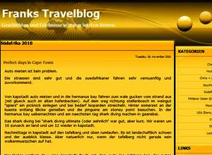 Franks Travelblog Franks Travelblog