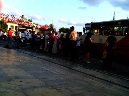 Busstation in Istanbul Busstation in Istanbul