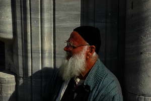 Alter Mann in Istanbul Alter Mann in Istanbul