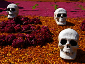 Der Feiertag "día de los muertos" in Mexiko