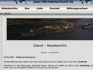 16 Tage Island im Mai/Juni