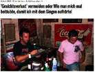 Gesichtsverlust vermeiden oder: Wie ich mal betäubt wurde, damit ich mit dem Singen aufhöre