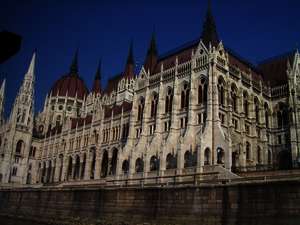 Das Ungarische Parlament in Budapest