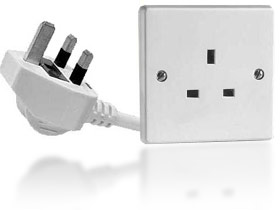Stecker und Steckdose für Malaysia