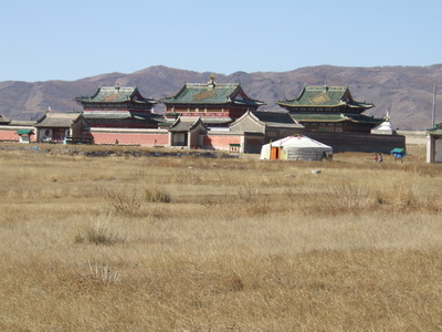 Das Kloster Erdene Zuu, Mongolei