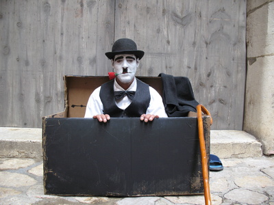 Pantomine auf dem World Buskers Festival, Christchurch