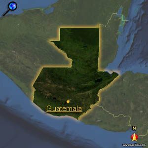 Vorschaukarte Guatemala bitte klicken für interaktive Kartenansicht