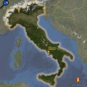 Vorschaukarte Italien bitte klicken für interaktive Kartenansicht