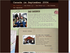 Canada 2004: mit dem Wohnmobild durch Kanada
