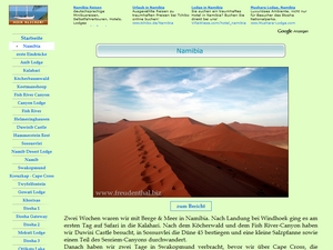 Namibia - Rundreise und Safari durch Südwestafrika
