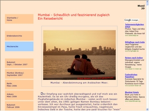 Indien 2007: Mumbai - Scheußlich und faszinierend