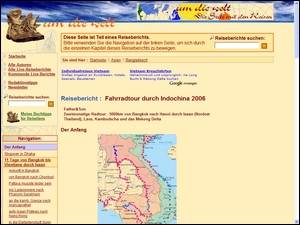 Fahrradtour durch Indochina 2006