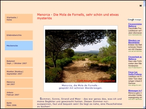 Menorca - Eine Wanderung auf der Mola de Fornells im Norden der Insel