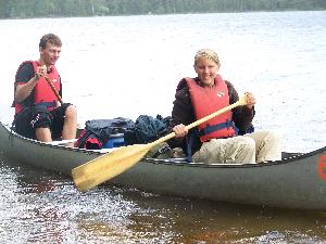 Paddeln in Schweden 2007