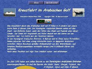 Eine Kreuzfahrt im Arabischen Golf