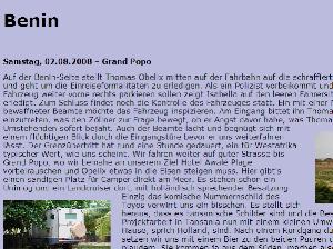 Eine Reise durch Benin