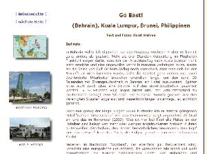 Go East! Kuala Lumpur, Brunei, Philippinen