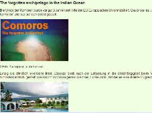 Eine Reise in die Union der Komoren