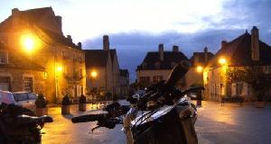 Lyon - Paris (562 km) Nov. 2010: Hochzeits-Radl-Reise durch Burgund nach Paris