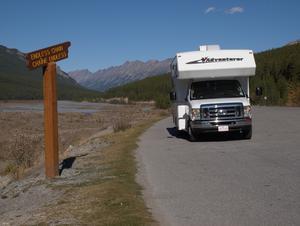 Mit dem Wohnmobil über den Icefields Parkway