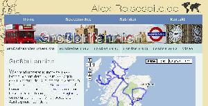 Alex Reiseseite - Großbritannien und London