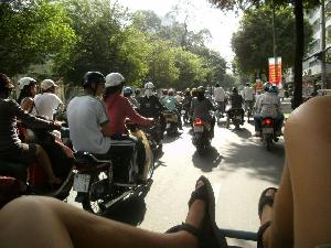 Die südvietnamesische Metropole Saigon