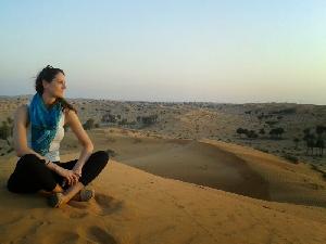 It felt good to be out of the rain - Wüstensafari in den arabischen Emiraten