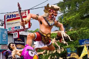 Monsterparaden und Geisterstädte: Nyepi - das balinesische Neujahr