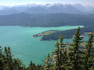 Walchensee: Paradies für Windurfer,  Segler, Radfahrer, Wanderer, Camper…… .