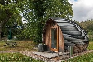 Schottland: Glamping im Nessie-Dorf von Loch Ness