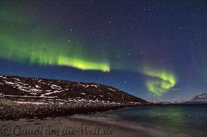 Erfolgreiche Nordlichtjagd in Norwegen