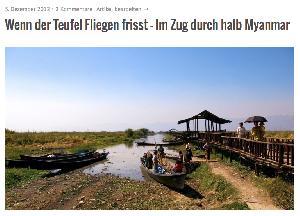 Wenn der Teufel Fliegen frisst - Im Zug durch halb Myanmar