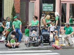 St. Patricks Day in Raleigh, North Carolina - Feiern Sie mit den Iren