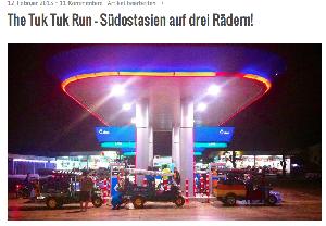 The Tuk Tuk Run - Südostasien auf drei Rädern
