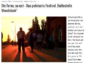 Das polnische Festival Haltestelle Woodstock