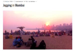 Jogging in Mumbai
