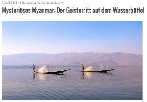 Mysteriöses Myanmar: Der Geisterritt auf dem Wasserbüffel