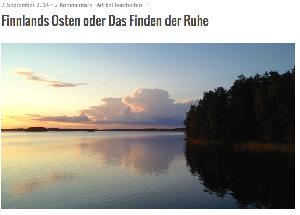 Finnlands Osten oder das Finden der Ruhe